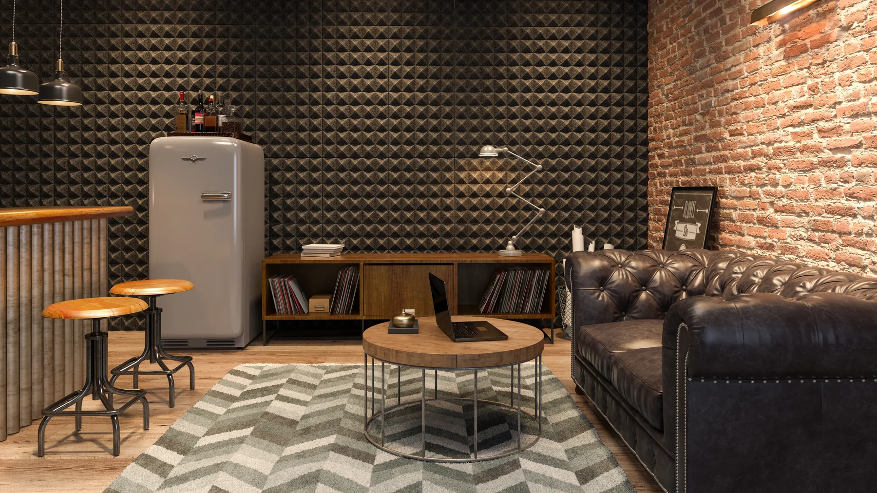Modern living room renovation